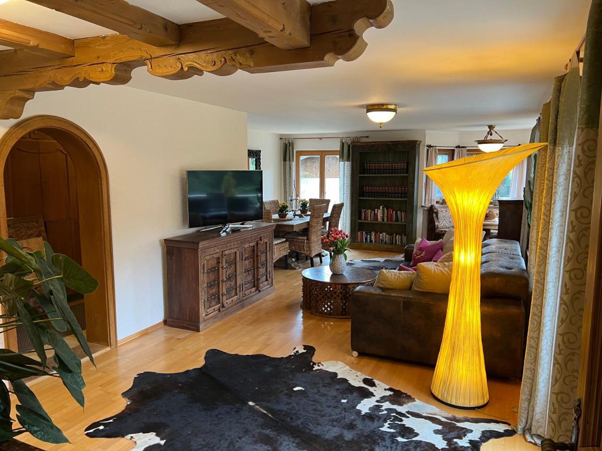 Alpen Suite Tegernsee - Grosse Sonnenterasse Und Idyllischer Garten 바트비제 외부 사진